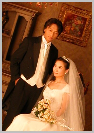 웨딩 촬영을 하다 웨딩 촬영을 하다