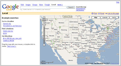 구글, 인공위성 맵 서비스 론치
