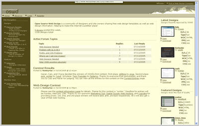www.oswd.org – Open Source Web Design