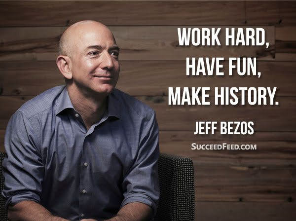 work hard, have fun, make history