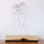 Gavin Worth의 Wire sculpture