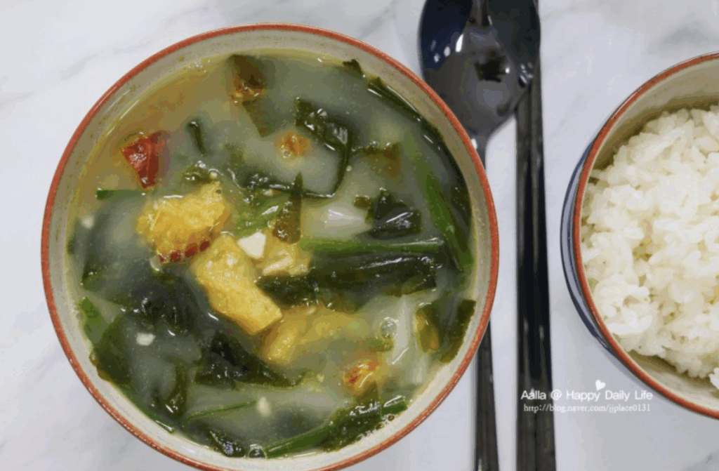 황태 미역국