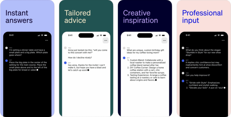 OpenAI, 무료 ChatGPT iOS 앱 출시