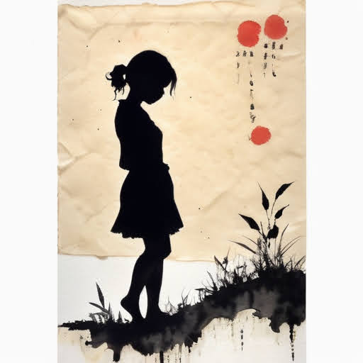 소녀의 그림자 소녀의 그림자